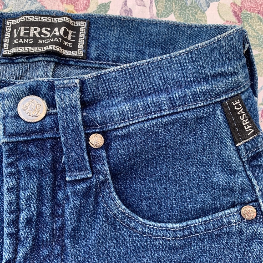 Vintage 90’s Versace High Waisted Jeans